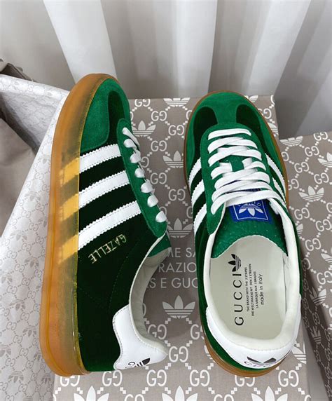 gucci gazelle fake|adidas x gucci real.